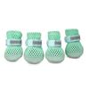 4Pcs Breathable Pet Dog Sandals Anti Slip Net Foot Covers Fashion Dog Paw Protectors  All Seasons