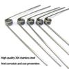 Wire diameter 1.5mm 304SUS Left Torsion Spring Return And Reset V-shaped Spring  Left Rotation Spring laps1/2/3/4/5lap 5PCS