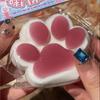 1Pc Cute Cat Paw Squeeze  Soft Sticky Decompressing Stress Relief Slow Rebound Jelly Pinch  For  Adults Squishy