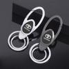 Metal Alloy Logo Keyring Car Keychain For Toyota Yaris Cross Corolla TRD Hybrid Prius CHR Avensis RAV4 Hilux Camry Land Cruiser