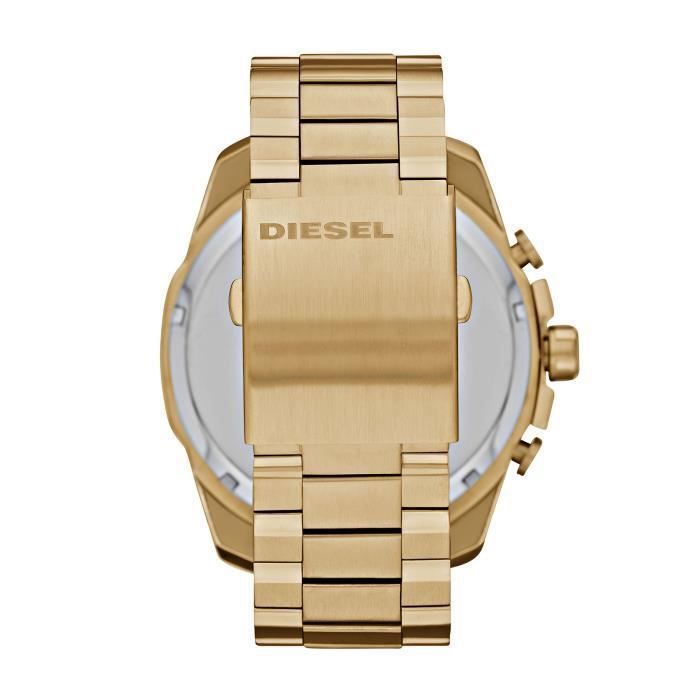 Montre - DIESEL - DZ4360 - Chronographe quartz - Boîtier 59 mm doré - Étanche 10 ATM