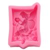 Fairy Angel Flower 3D Resin Clay Silicone Molds Diy Handmade Soap Mold