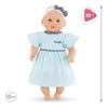 Corolle Bébé Calin Maud 12-Inch Soft Baby Doll Vanilla Scent Blue Outfit Sleepy Eyes for Girls 18 Months and Older