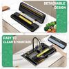 MAXDONE Vacuum Sealer Machine Food Vacuum Sealer for Food Storage Food Sealer Machine 6-in-1 for Dry/Moist Modes, Compact Design with 10 Vacuum