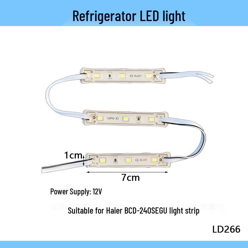 

Haier BCD-240SEGU Refrigerator Freezer 12V LED Light Strip
