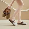 Spring new bag head half slippers casual retro flats women