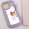 Street Food Fish Cake Keychain Japanese Dango Phone Charm Food Taiyaki Pendant  Friends Gift