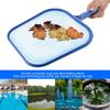Lightweight Leaf Skimmer Mesh Net Frame Swimming Pool Pond Tub Cleaning Tool for Many Poles