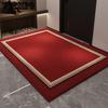 Red Entrance Door Mat Household Foyer Entrance Door Mat Absorbent Anti Slip Dirt Resistant Foot Mat