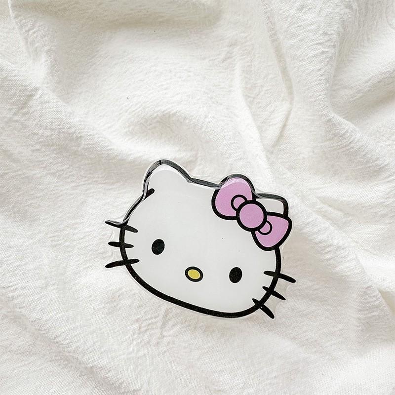 Cartoon Cute KT Cat Adhesive Scalable Phone Airbag Stand Korean Ins Desktop Support Small Portable