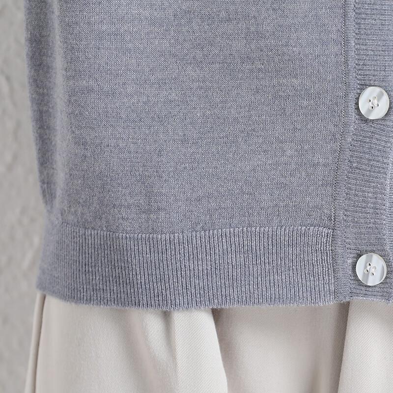 Hengyuanxiang Women's Pure Cashmere Cardigan