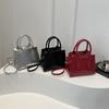 Handbag 2025 New Fashion Small Square Bag Minimalist Style Literary Messenger Bag