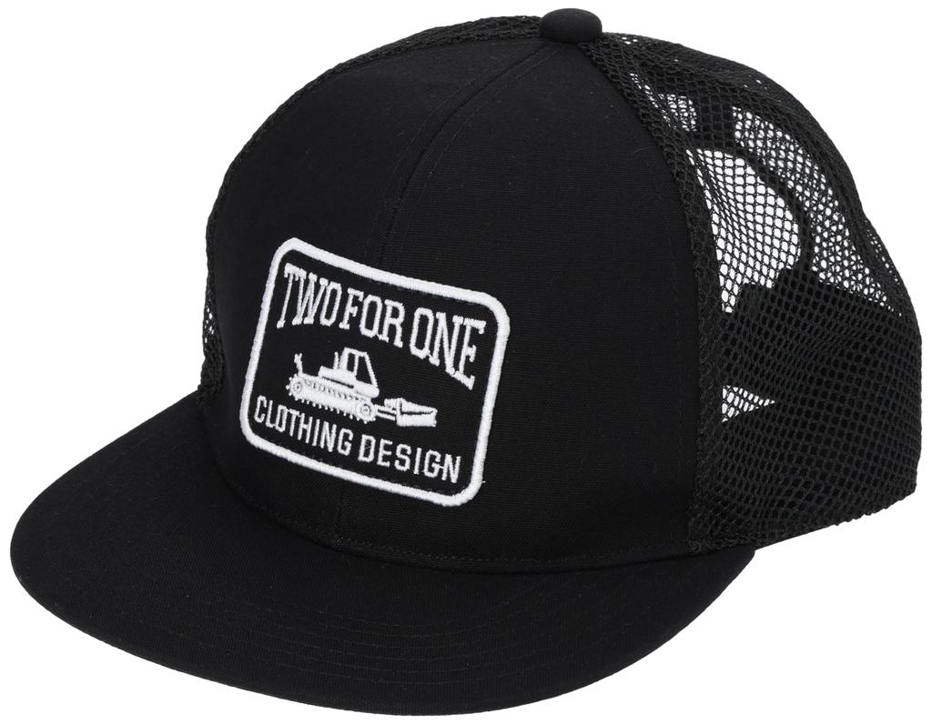 [Two for One] Area 241 - Trucker Cap for Men, MB7404, Black, F