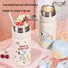 SNOOPY 500ml 316 Stainless Steel Kids' Insulated Straw Bottle