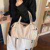 Vintage Tote Bag Women's Shoulder Bag Large Capacity Commuter Crossbody Bag