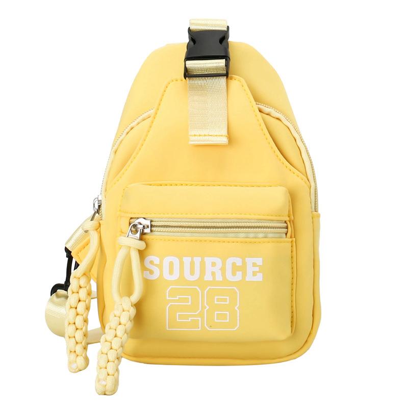 

Versatile Kids Cute Chest Bag Fashionable 2024 Korean Style For Boys And Girls