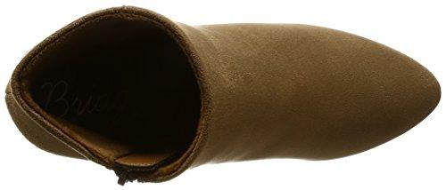 Bridget Birkin Women's Jeweled Side Zip Boots, Oak Suede, Size 22.5cm, 573005