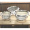 [.co.jp Exclusive] Nagao Bowl Heat-Resistant Cook Bowl, 21cm, 1900ml, and Colander Set, Made in Japan