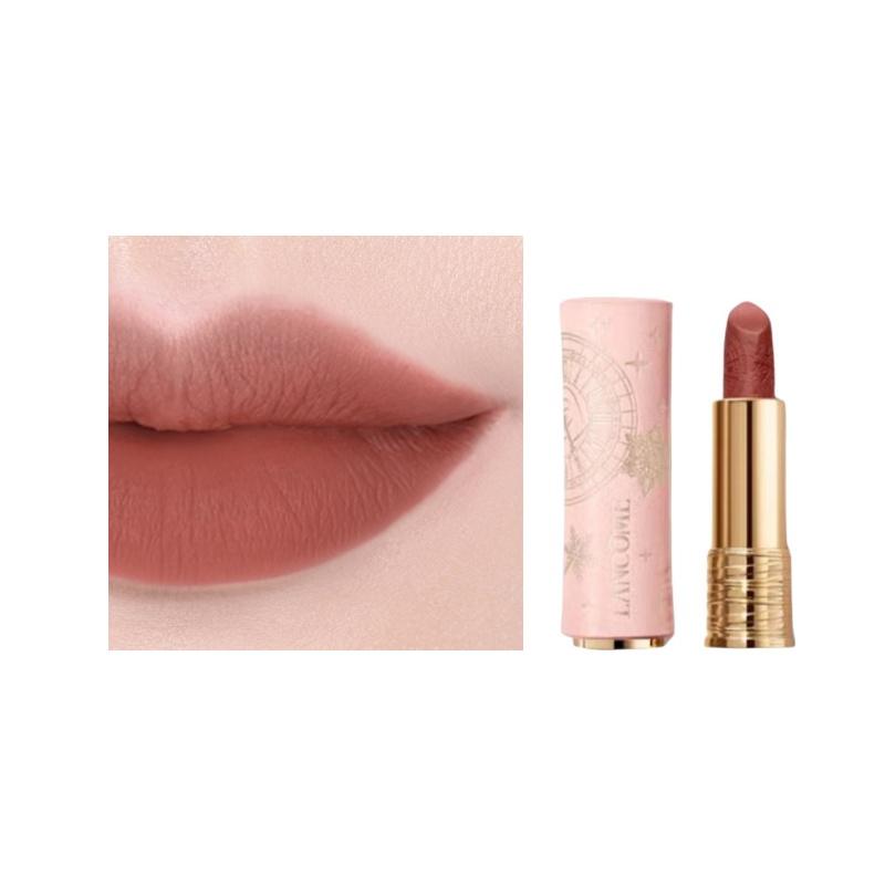 Lancôme lipstick 2025 Christmas Limited Edition Jing Chun Xiaoman Waist 90th Anniversary Happy Postmark Matte #296 Addicted Red [Happy Postmark]