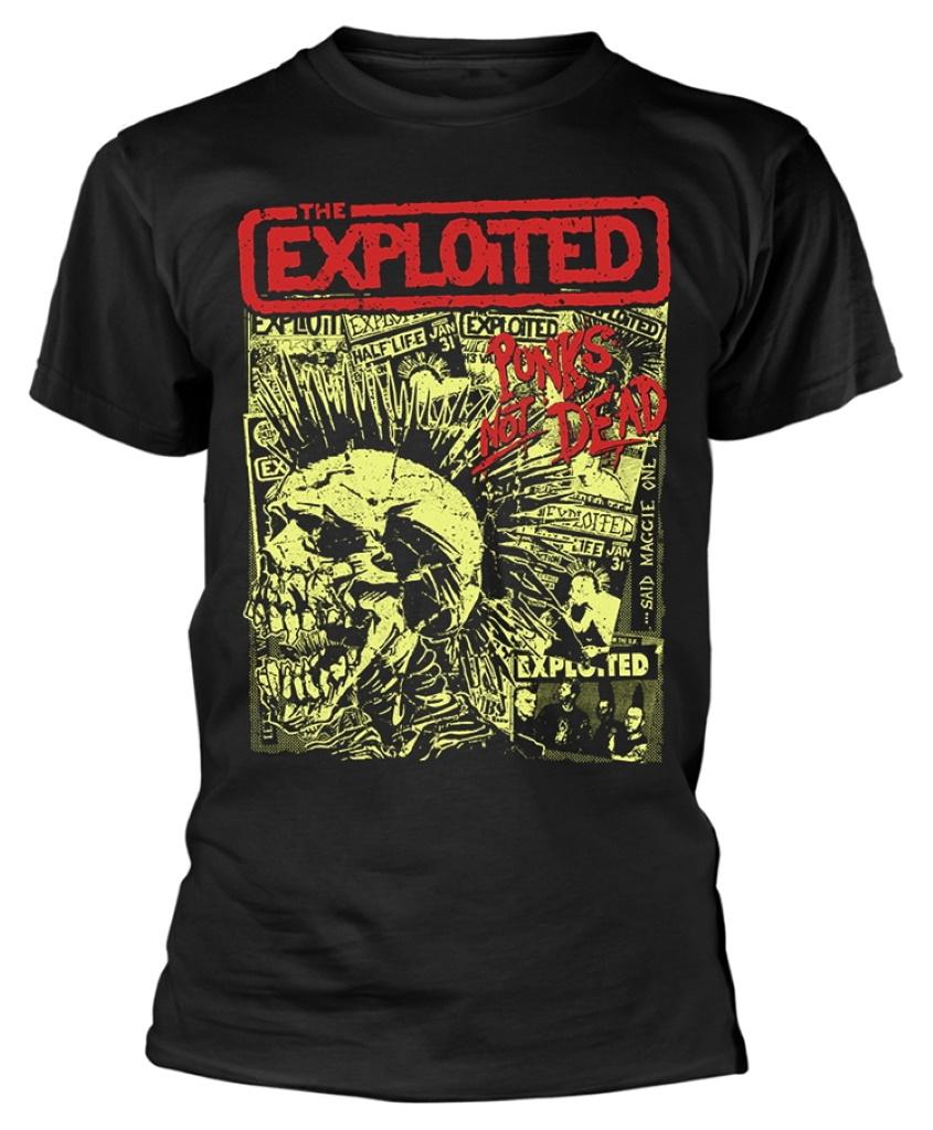 The Exploited 'Punks Not Dead' (Black) T-Shirt