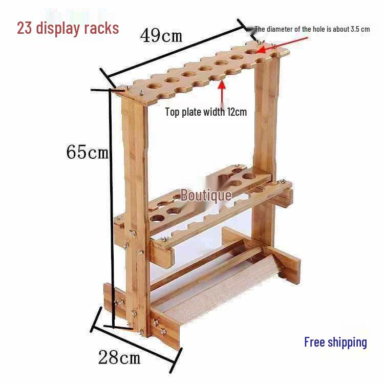Multi-Functional Fishing Rod Storage & Display Rack for Home