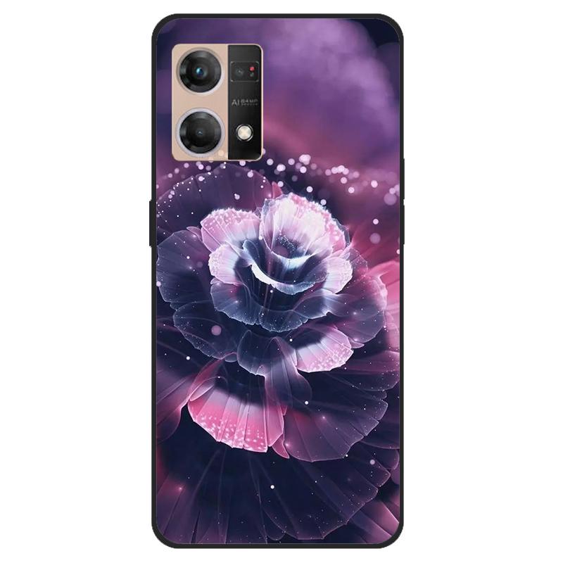 Für Oppo Reno7 4G Hülle CPH2363 Stoßfest Weiches Silikon TPU Rückseite für Oppo F21 Pro F21Pro Handyhüllen für Reno 7 4G Niedlich