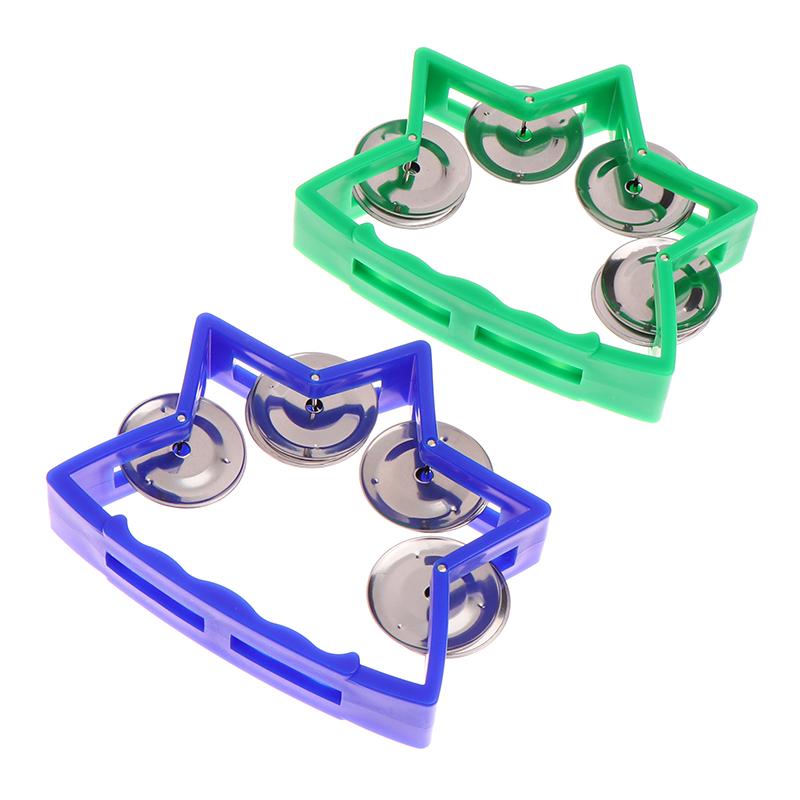 Kindergarten Hand Bells Toys Music Toys Shaking Bells Tambourine Toys Percussion Instruments