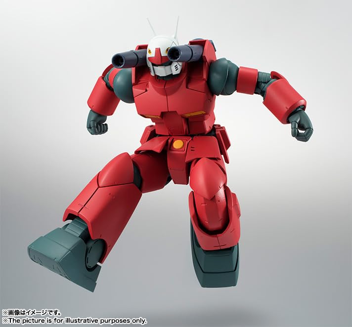 TAMASHII NATIONS ROBOT SPIRITS Mobile Suit Gundam RX-77-2 Guncannon ver. A.N.I.M.E. (Rerelease) Approximately 125mm PVC & ABS Painted Movable Figure