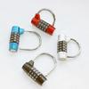 U-Shaped Zinc Alloy 4-Digit Combination Padlock for Luggage, Gym, Office