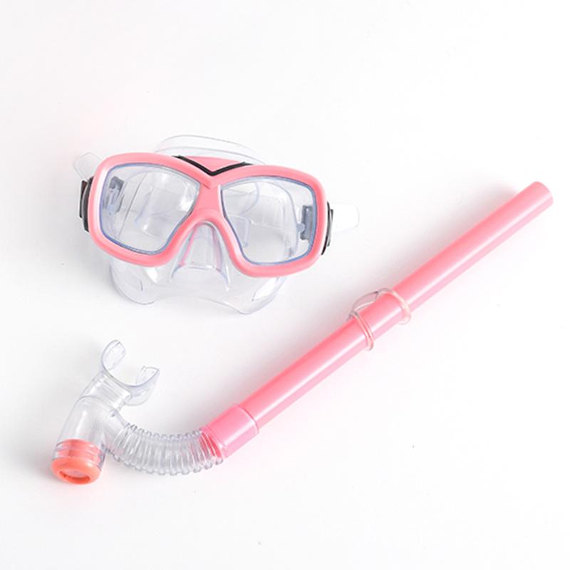 Diving Goggles, Snorkeling Sanbao Set, Swimming Mask, Snorkel, Flippers.