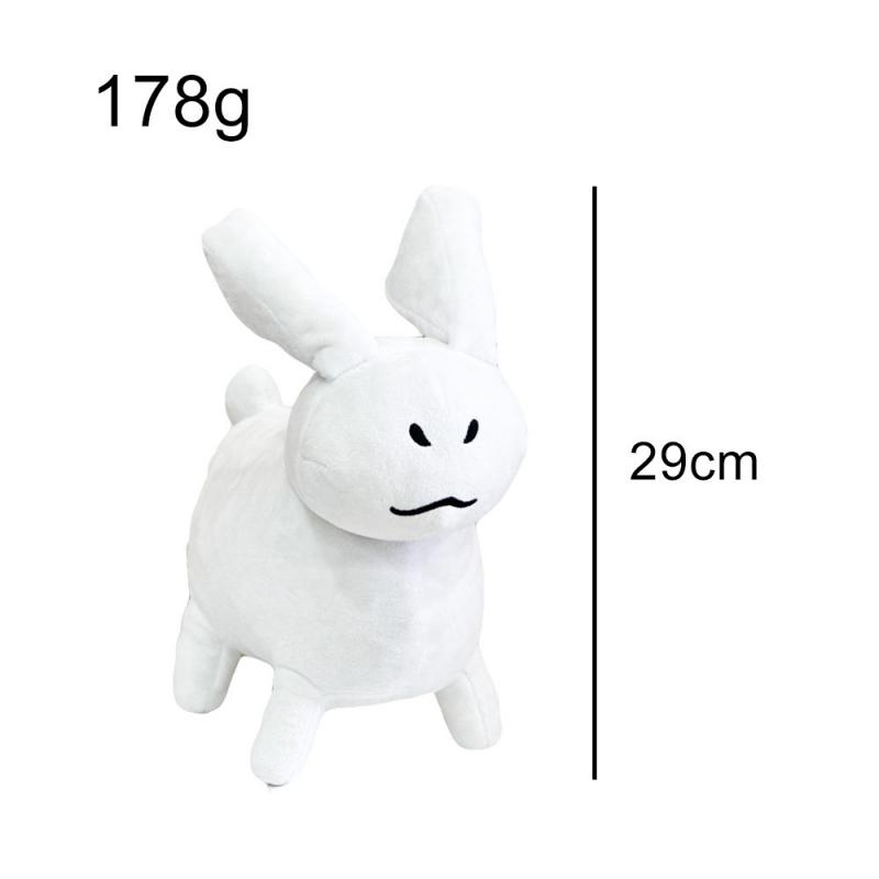 29cm Cute Rabbit Plush Toy Soft Stuffed Animal Doll Game Merchandise Creative Gift