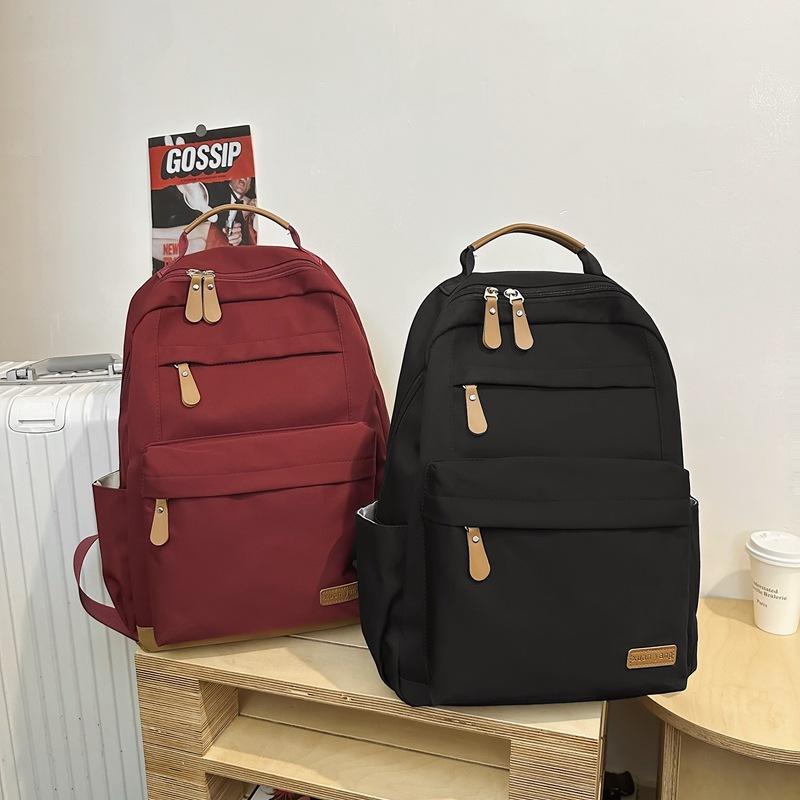 Japanese Retro Travel Backpack Fashion Commuter Computer Bag Leisure Joker Girl Student School Bag Backpack.