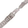 Leisure Watchbands Stainless Steel Unisex Watch Band Strap Straight Snaps Bracelet 18mm 20mm 22mm
