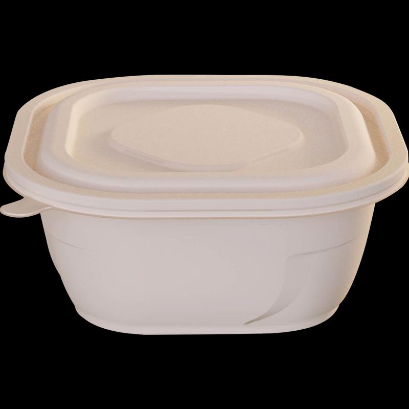 Eco-Friendly Disposable Corn Starch Takeaway Lunch Box