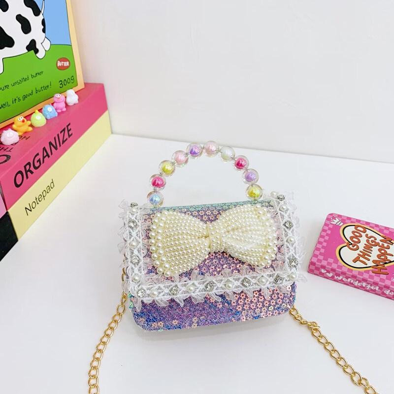 

MDNG Детский кошелек для монет с бантом и камелией