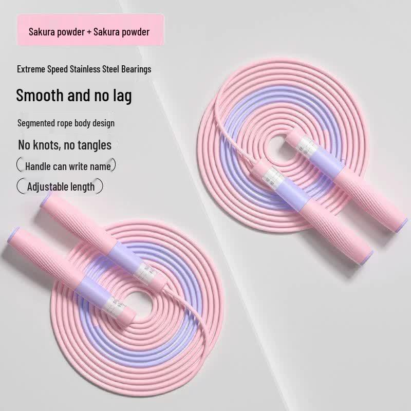 Jianli Professional Double Bearing Speed Jump Rope for School Exams