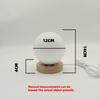 Stylish Mini Desk Lamp 12CM15CM LED USB Rechargeable Touch Control Perfect Nightstand Study Desk Kids Room Home Decor Lighting