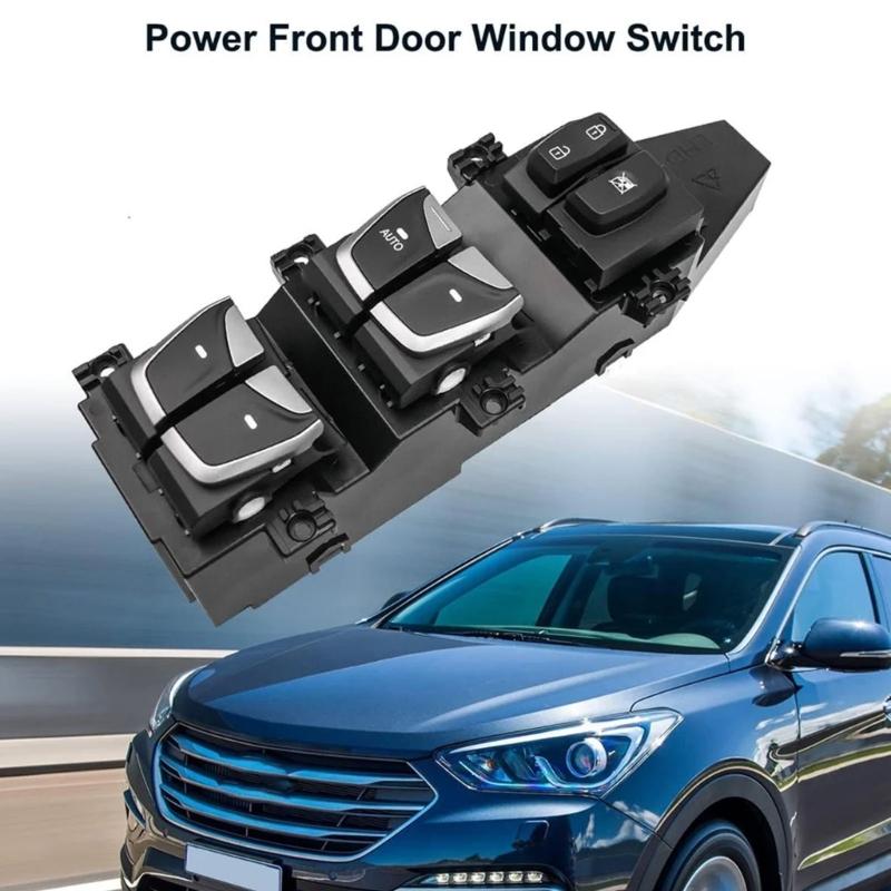 Automotive Accessory Car Power Window Switch 93570-2W000 Replacement Glass Control Switch for IX45 DM 2013-2018