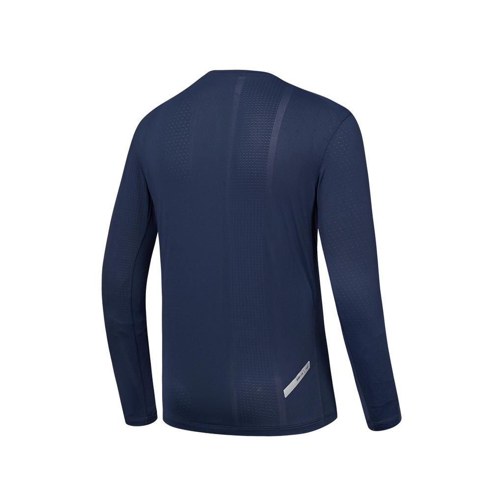 SAUCONY Running Training Knit Crew Neck T-Shirt Men Tops Deep-Blue SC2240065A-DA16