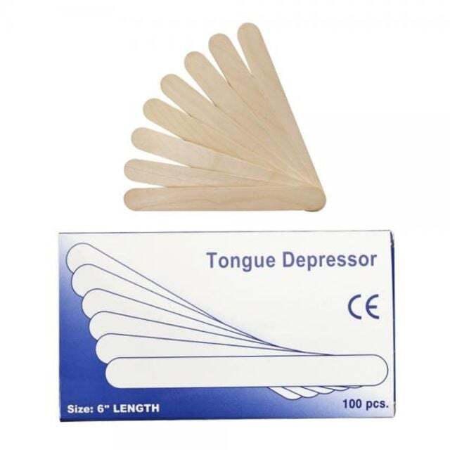 100 Large Brazilian Waxing Wooden Spatulas [WFJ84WJ_251030]
