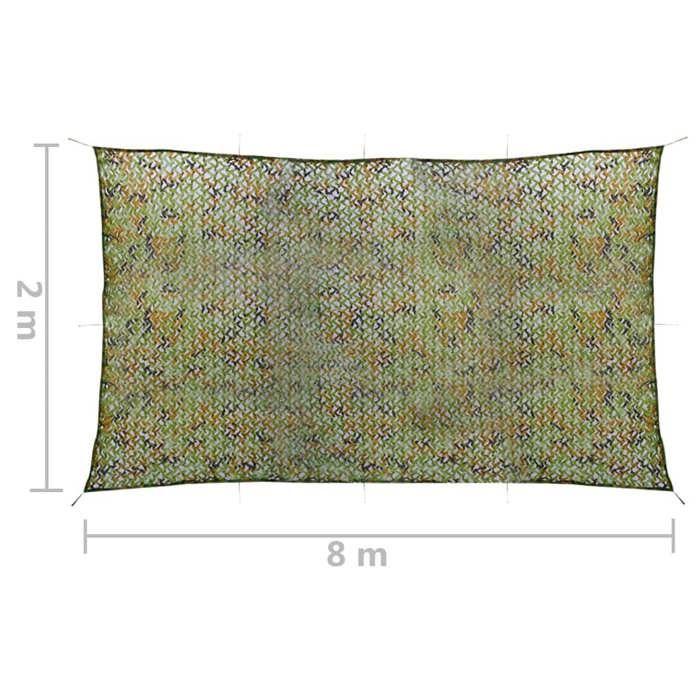 VidaXL Camouflage Net with Storage Bag Camping Net Vehicle Bird Watching Hunting Air Rifles 135884