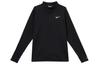 Nike T-Shirts Men's Black Stand Collar Moderate FZ1150-010