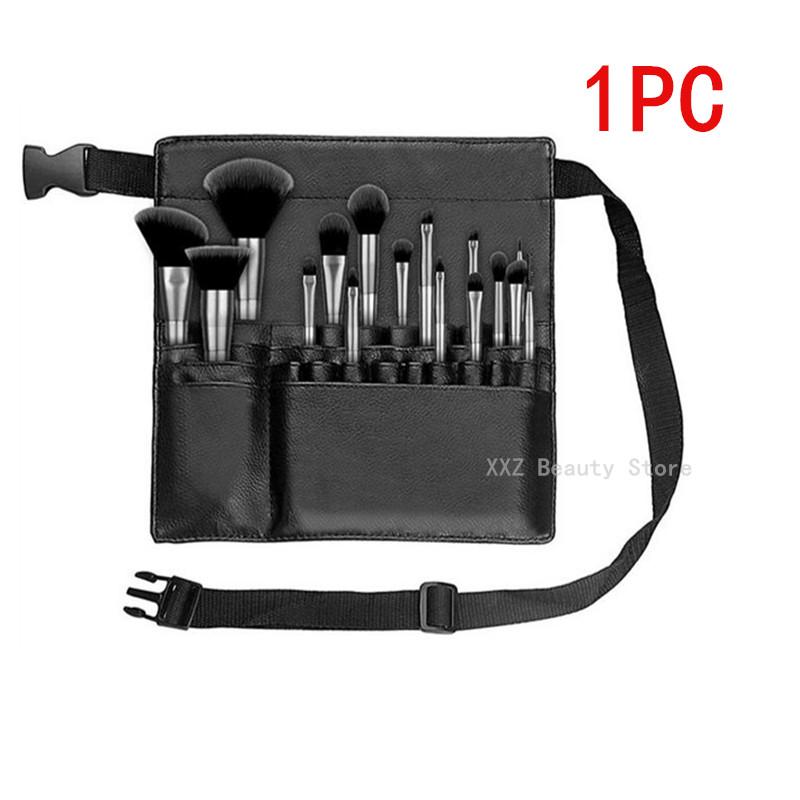 

Professional 1/2/4PCS PU Leather Cosmetic Bag Waist Bag Makeup Brush Bag With Belt Makeup Artist Large Capacity Pet Scissor Bag