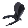 Motorcycle Rear Passenger Seat Tailstock Backrest Aluminum Alloy Passenger Backrest Cushion Pad for