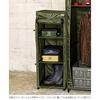 TRI Shelf Rack Derek W110 D31 SLW239 Roll-Up POLY-OLIVE Size Approx. H39.5