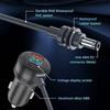 Fourth-Gen Mi Mini Digital Display Three-Port Car Charger with Vehicle Cigarette Lighter Adapter