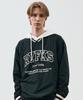 RAYFIKERS V-Neck Arch Logo Long Sleeve T-Shirt Dark Green (Mp5Tu527-046)