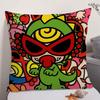 Fashion HHysteric MMini Cushion Cover Natural Linen Organic Fabric DoubleSided Printing Sofa Home Decor Gift Pillow Case