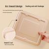 Youhe Youmi Disposable 3-Compartment Wheat Straw Meal Prep Containers with Lids