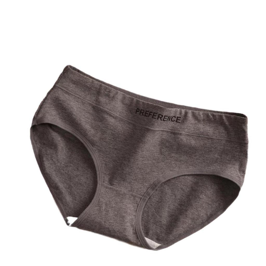 Japanese Style Women's Mid-Waist Pure Cotton Antibacterial Briefs – Teenage Triangle Design